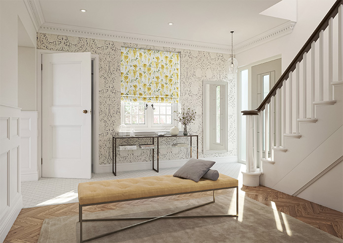 Wisteria Silk, Summer - Motorised Roman Blind - Image 6